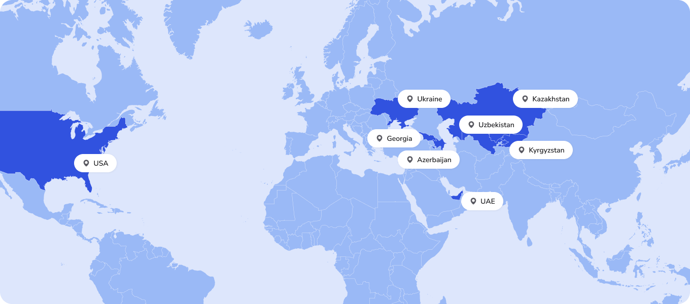 Build in other countries - desktop